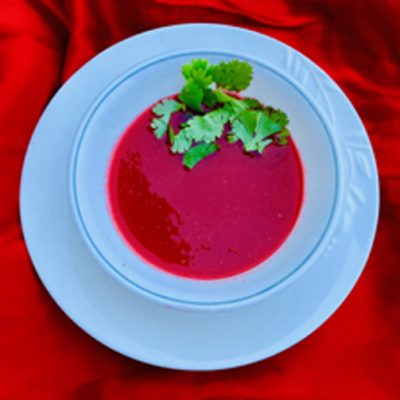 heart healthy tomato beet & bell pepper soup recipe