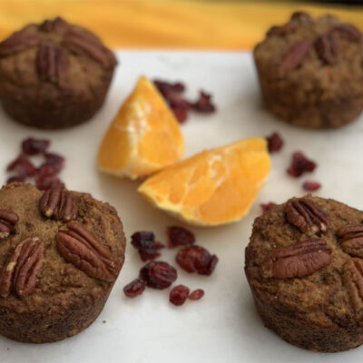 orange cardamom pecan muffin recipe weight loss